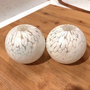 Refillable Round Glass Oil Candles